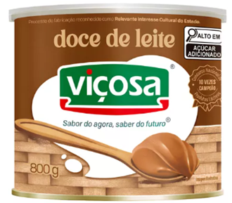 Vicosa Traditional Dulce de leche 12x800g